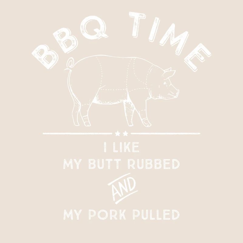 Witty BBQ Lover's Distressed Graphic Tee