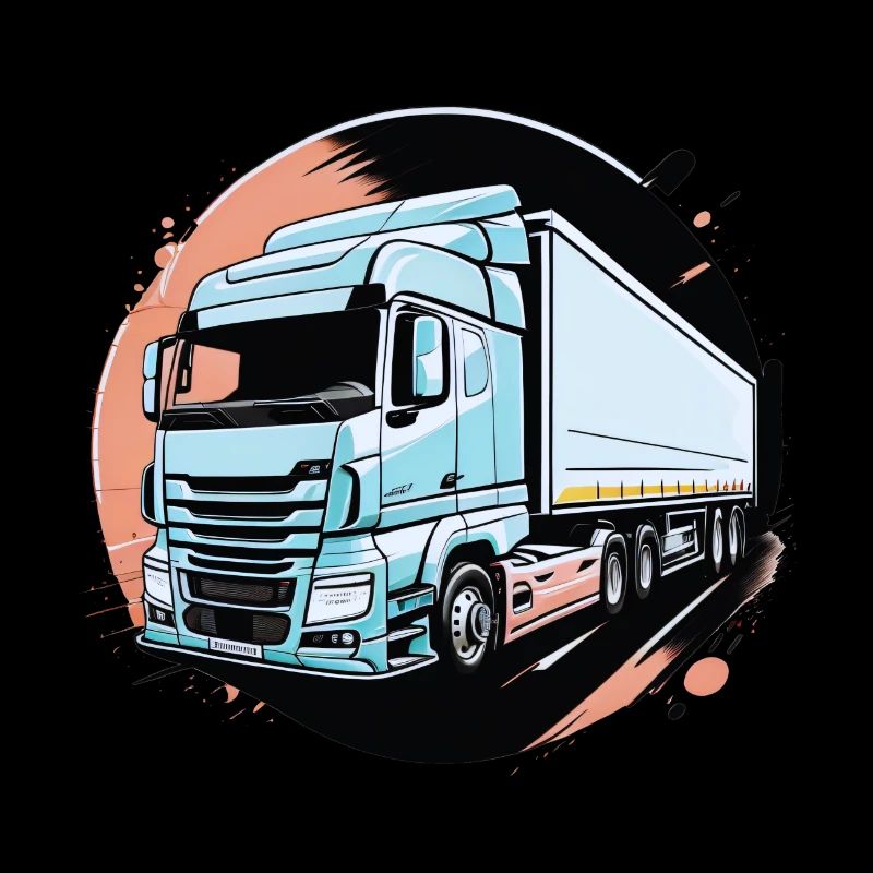 Camion Semi remorque