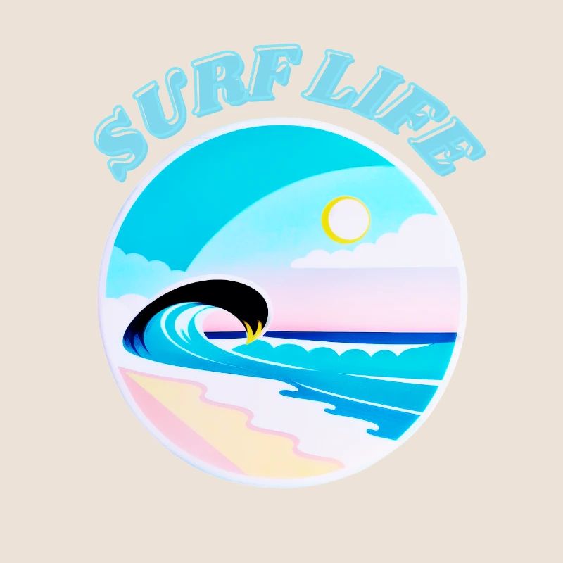 Surf Life, plage, soleil, mer, sable, vagues et été