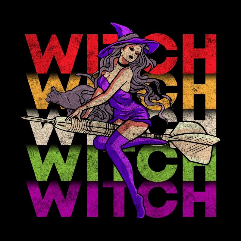 Sorcières Balai de sorcière Halloween