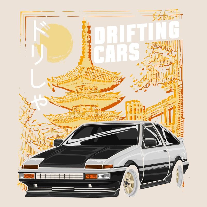 Drifting Car Burnout Engine