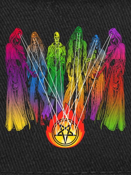 Pride Skeleton Rainbow Graphique