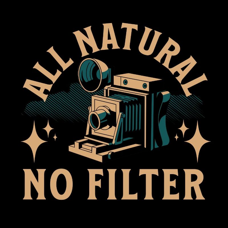 All Natural No Filter Vintage Camera