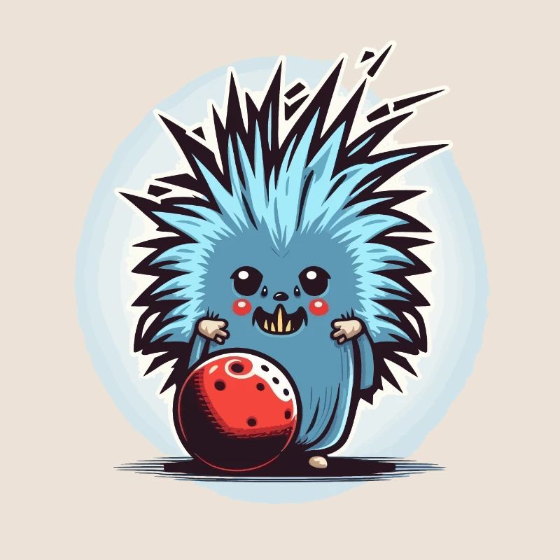 Stachelschwein-Roller