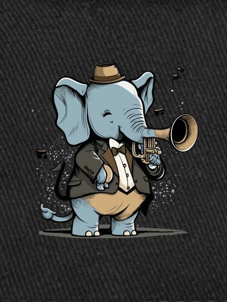Éléphant jazzy