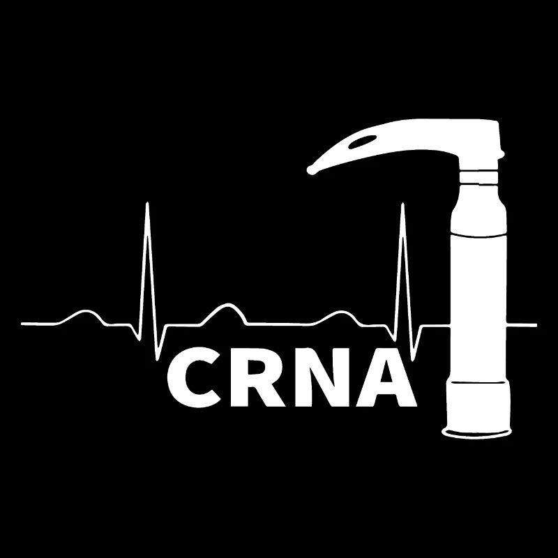 CRNA Anesthesia Miller laryngoscope ECG traçage