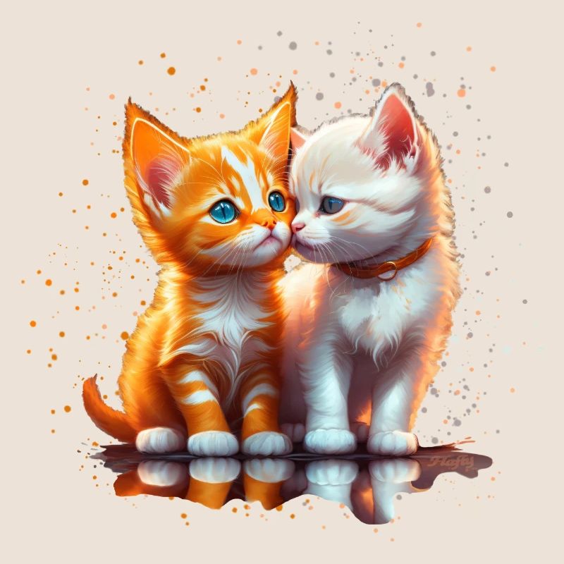 Chatons amoureux