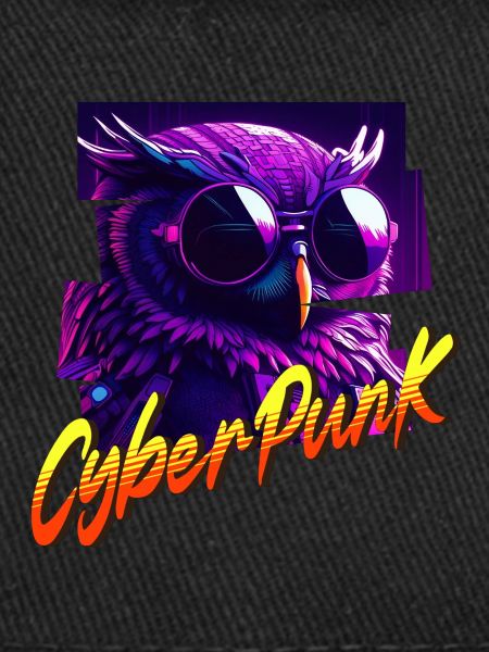Cyberpunk-Eule