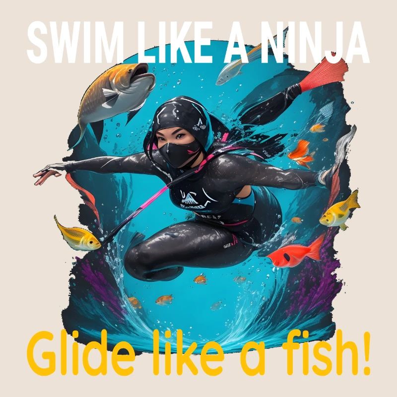 Swim Like a Ninja, Glide Like a Fish!