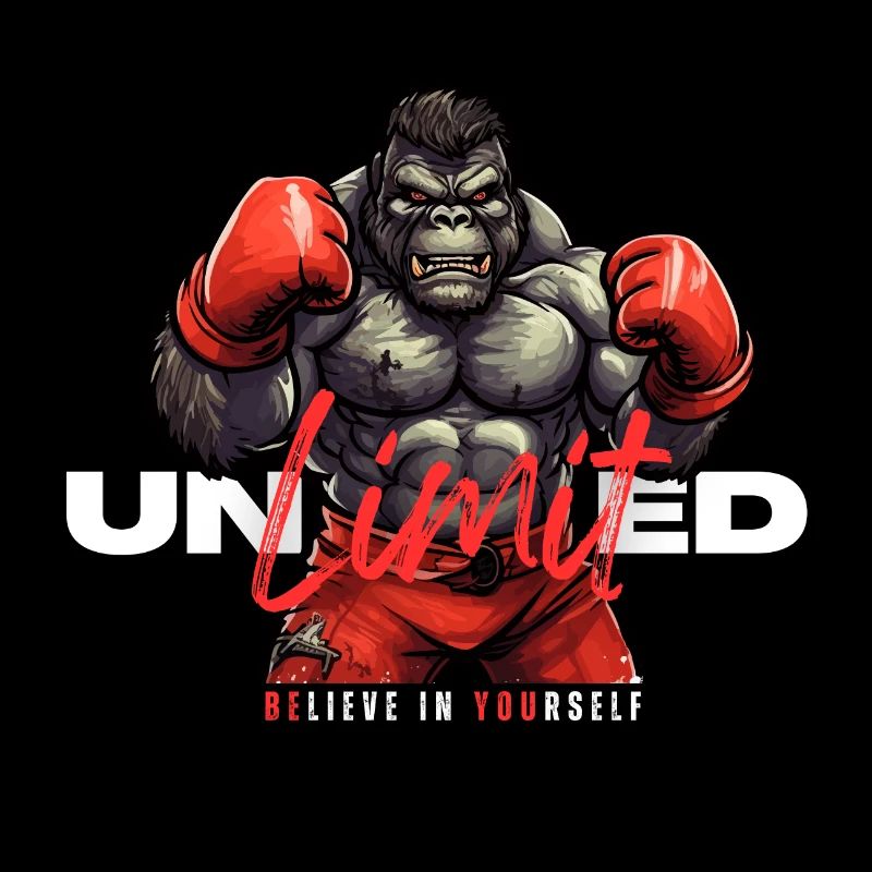 illimité Boxing Gorilla