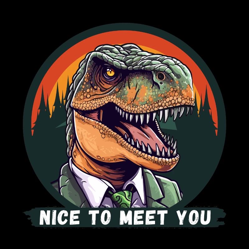 Ravi de vous rencontrer (T-Rex)