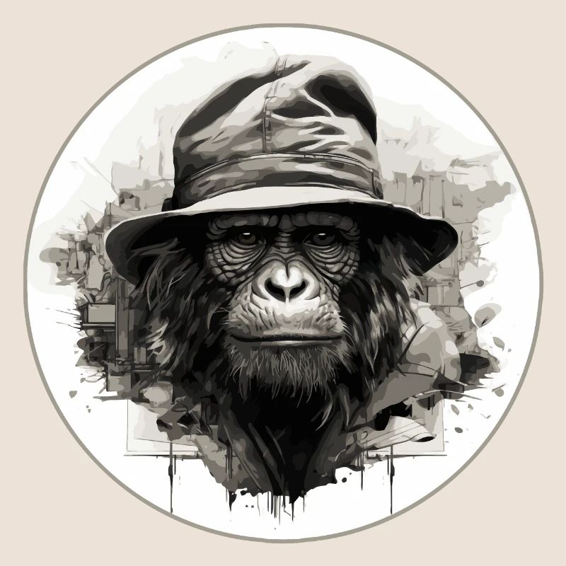Singe sérieux #2
