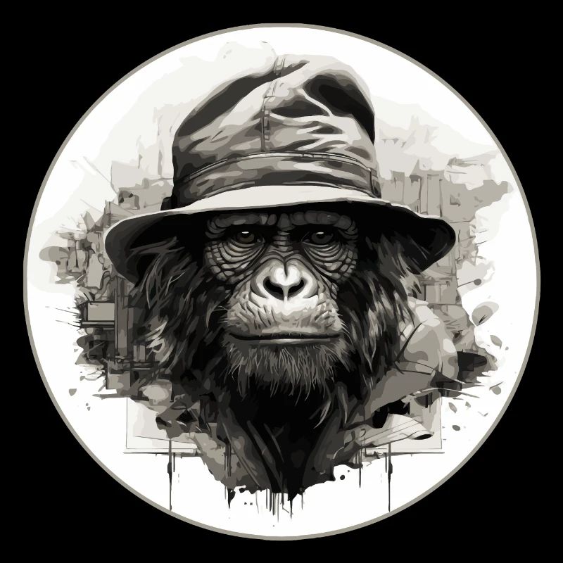 Singe sérieux #2