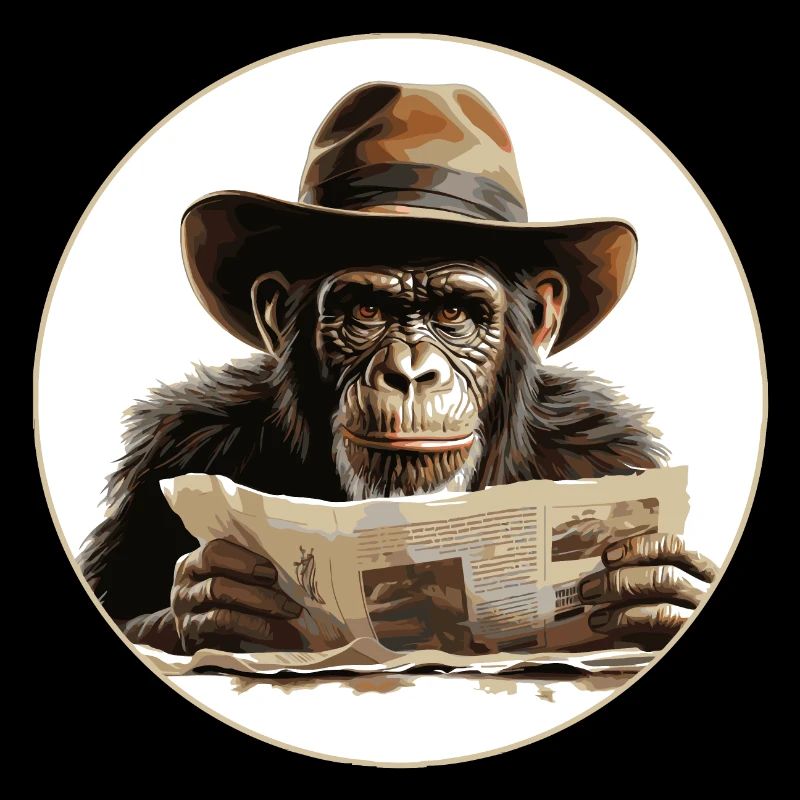 Singe sérieux #4