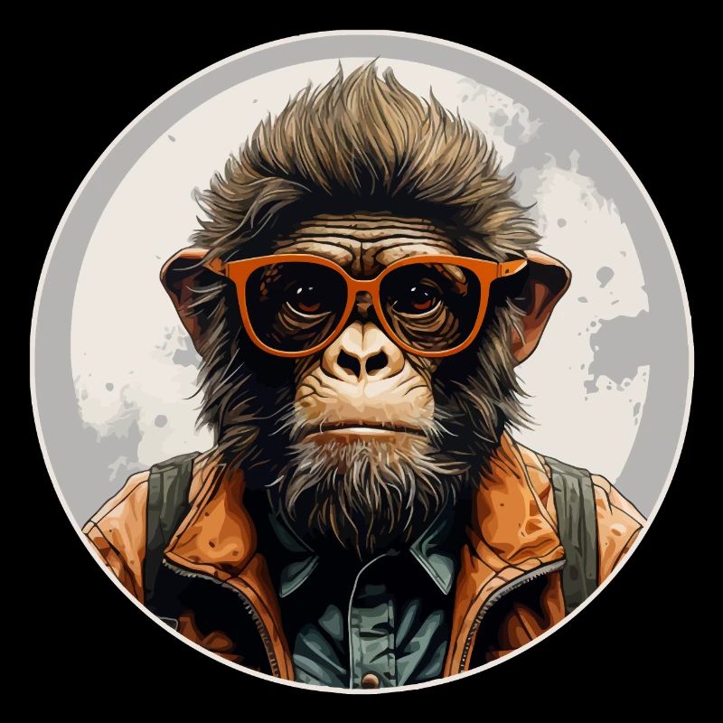 Singe sérieux #7