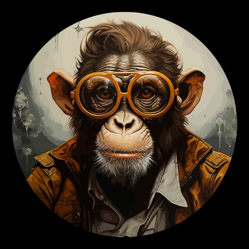 Singe sérieux #11