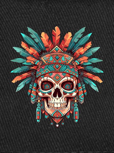 Aztec Skull 001