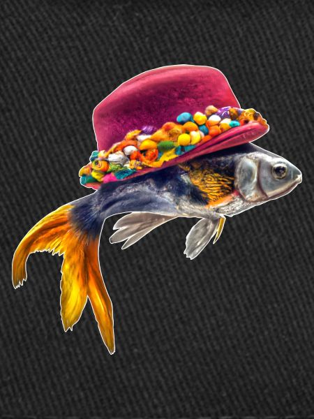 Fisch mit Hut