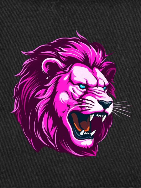 Pink Lion Head