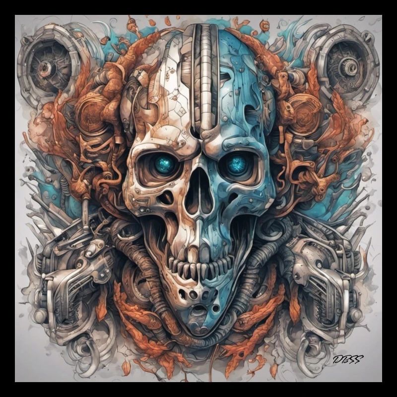 Biomechanical skull