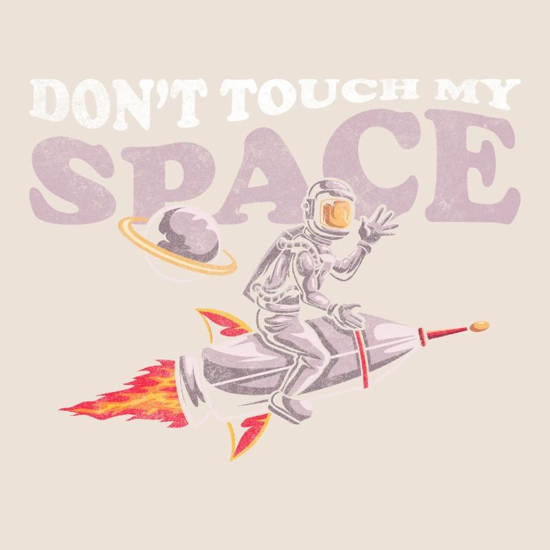 Space Planet Spacesuit Rocket