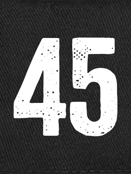 45 Numéros Blanc