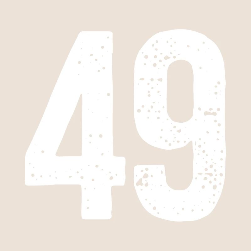 49 Numéros Blanc