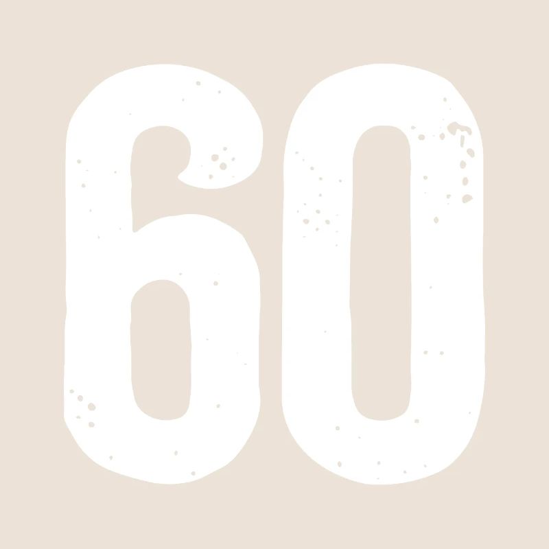 60 numéros blancs