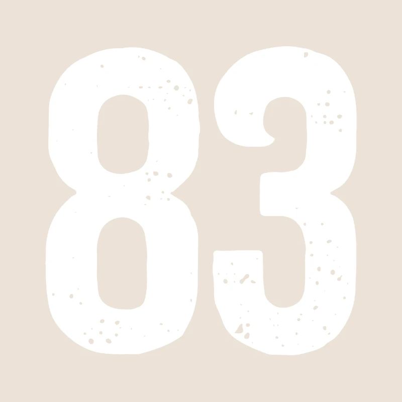 83 Numéros Blanc