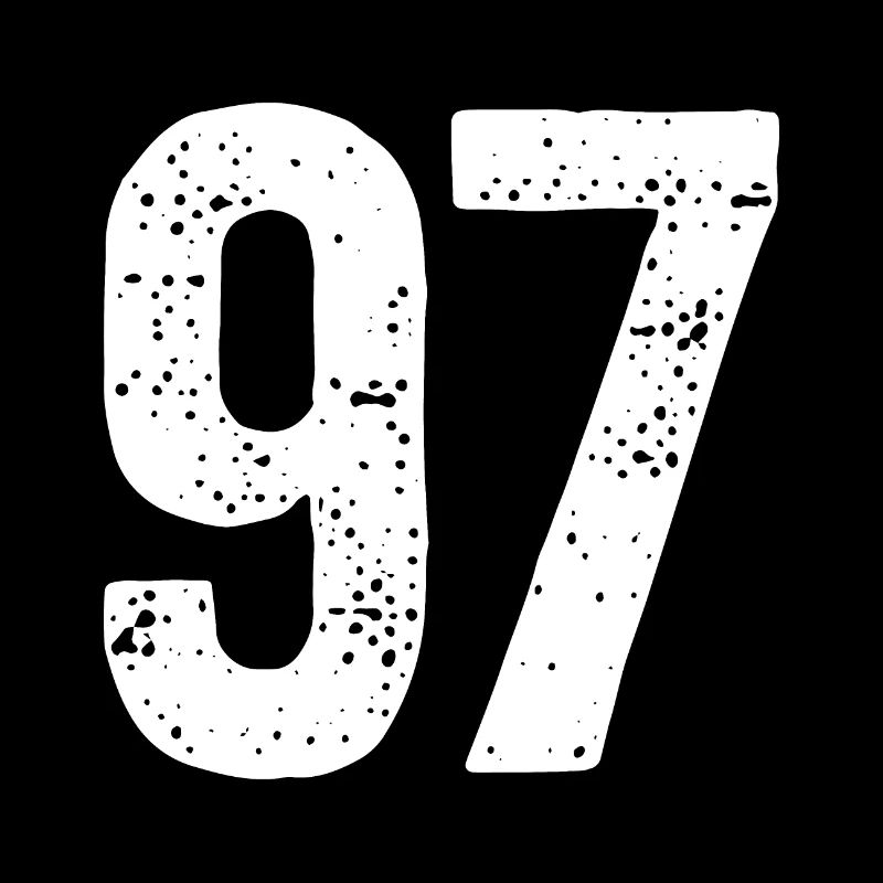 97 Numéros Blanc