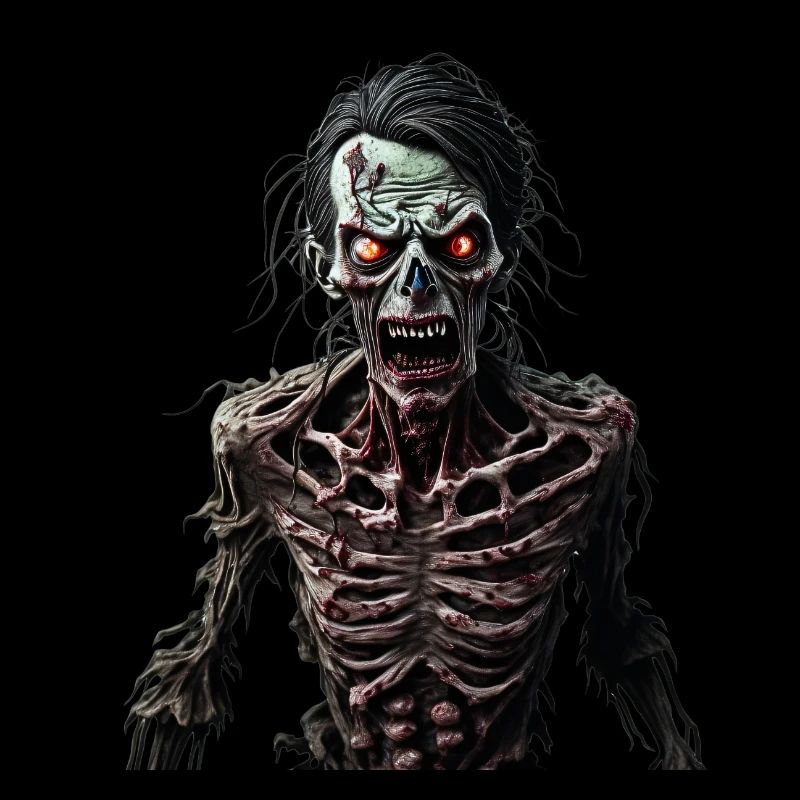 Zombie pas très heureux
