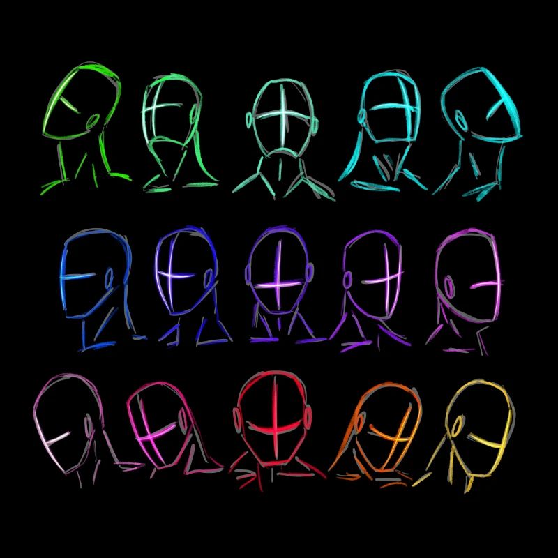 Visionen: Die Köpfe der Farben