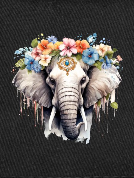 geblumter Elefant