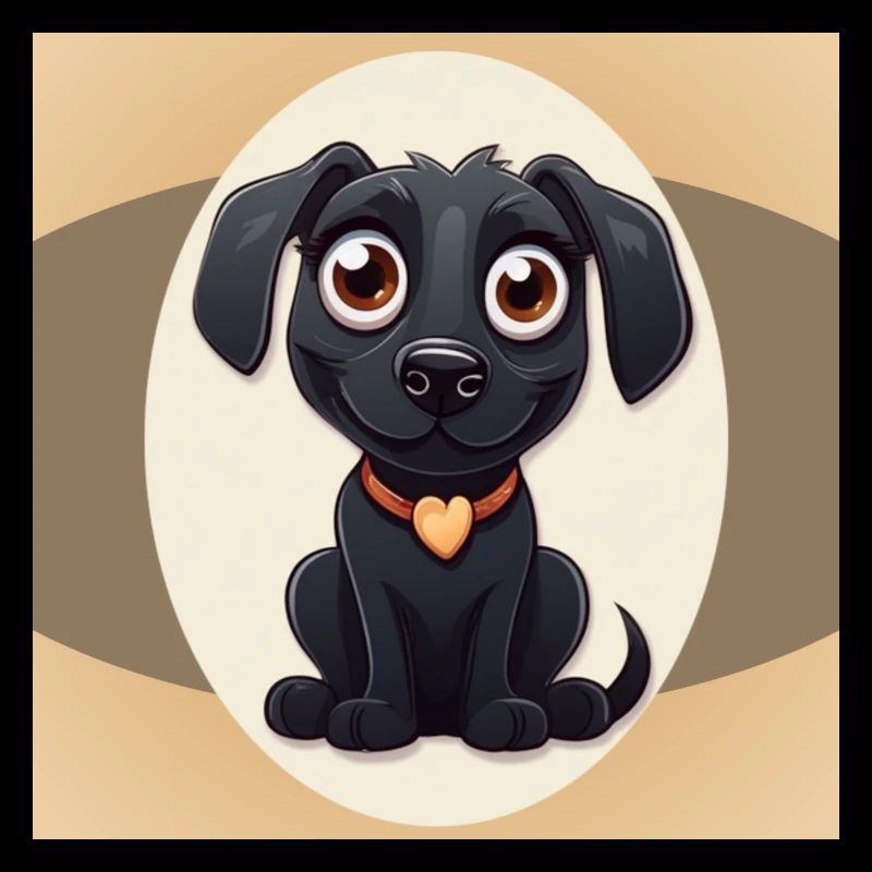 Dessin animé de chien 6