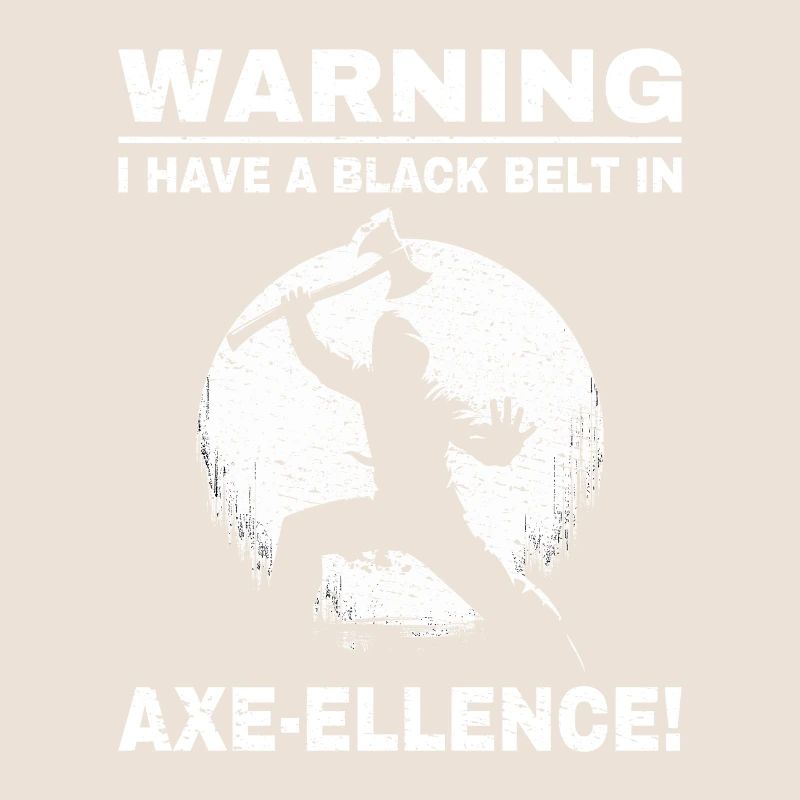 Axt Werfen Ninja Axt Werfer Schwarzgurt Lustig