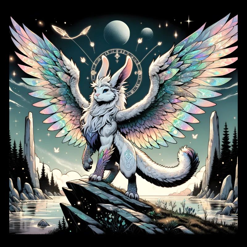 Mythical Bunny Dragon
