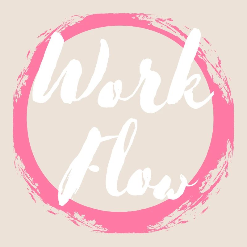 Work Flow Productivity Focus Motivation Shirt