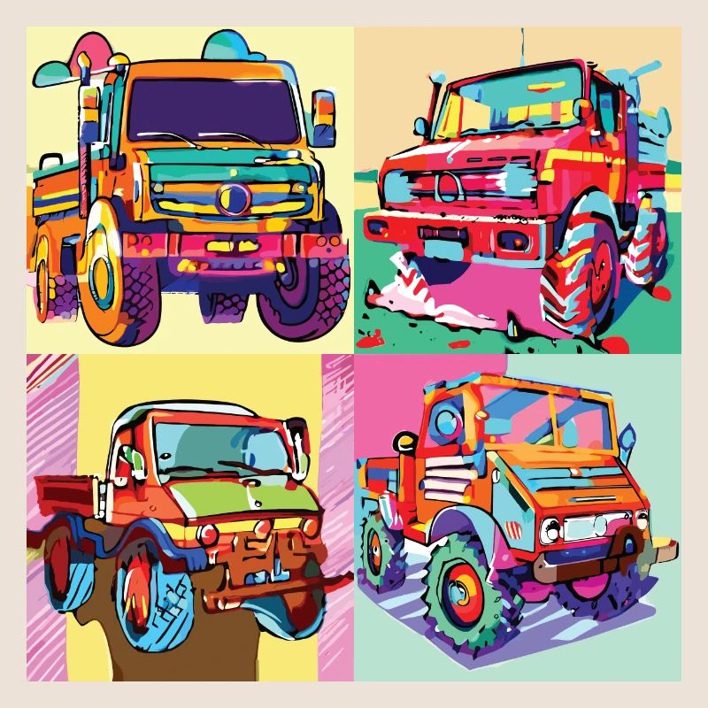 Unimog - Evolution - Warhol - Universal Motorized Tool