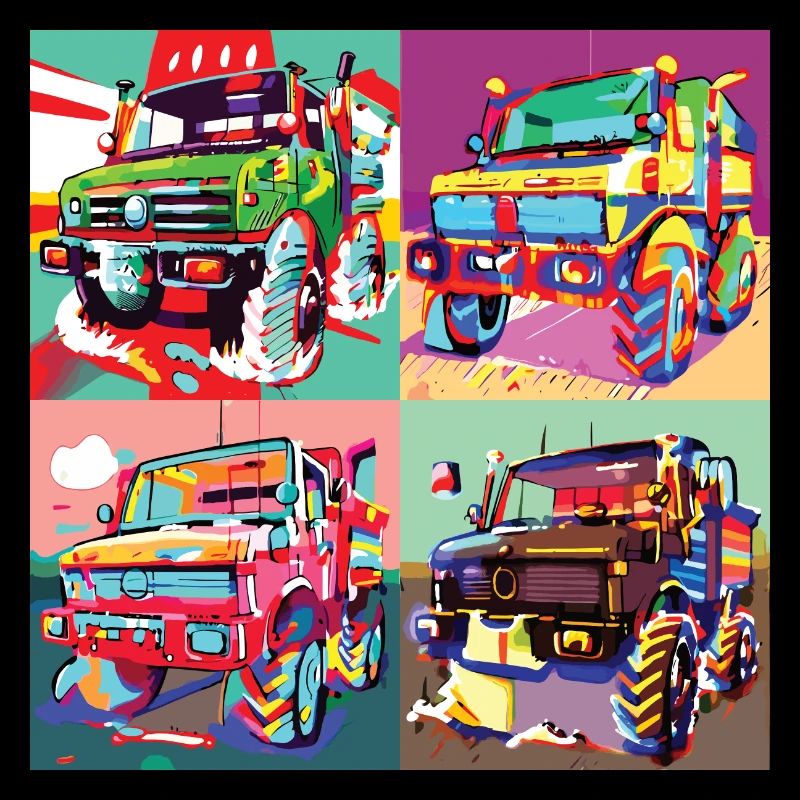 Unimog - Modern - Warhol - Universal Motorized Tool