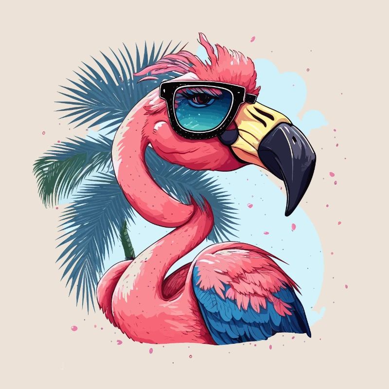 Flamant rose Diva