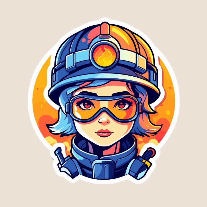 Dessin de pompier