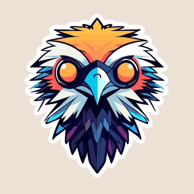 Dessin d’oiseau aigle