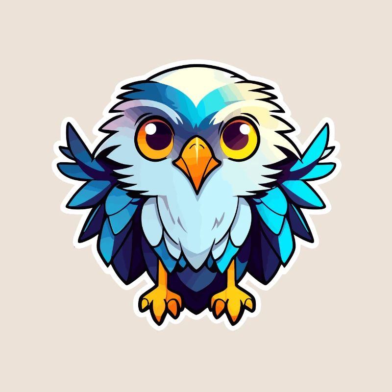 Dessin d’oiseau aigle