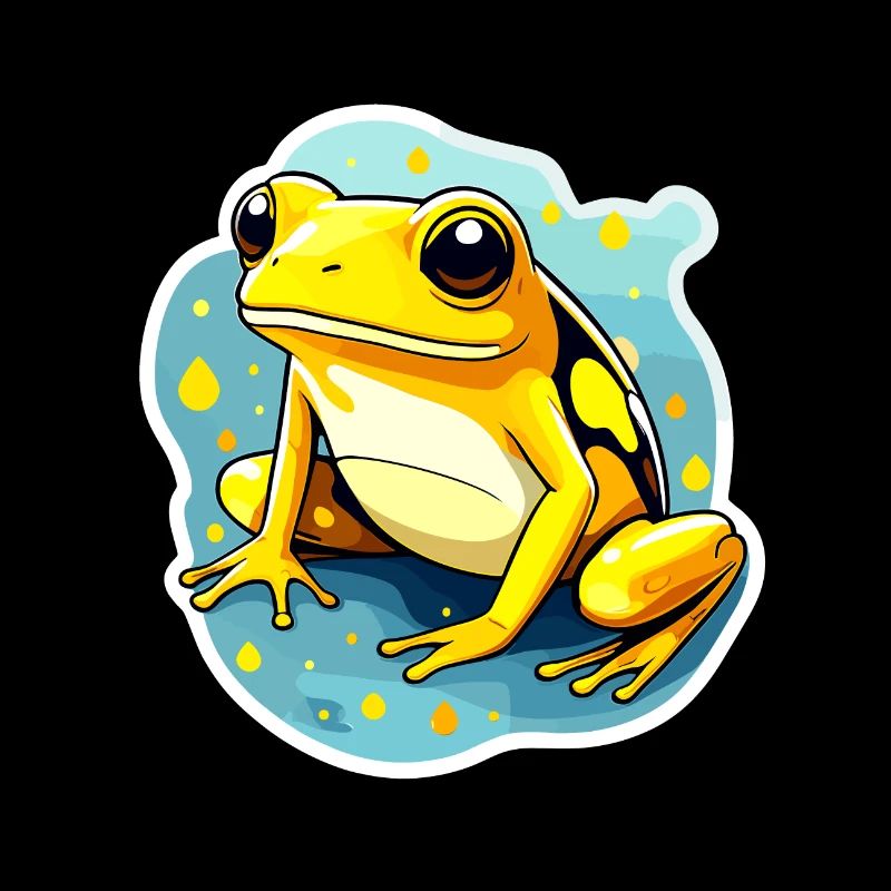 Pfeilgiftfrosch Frosch Zeichnung