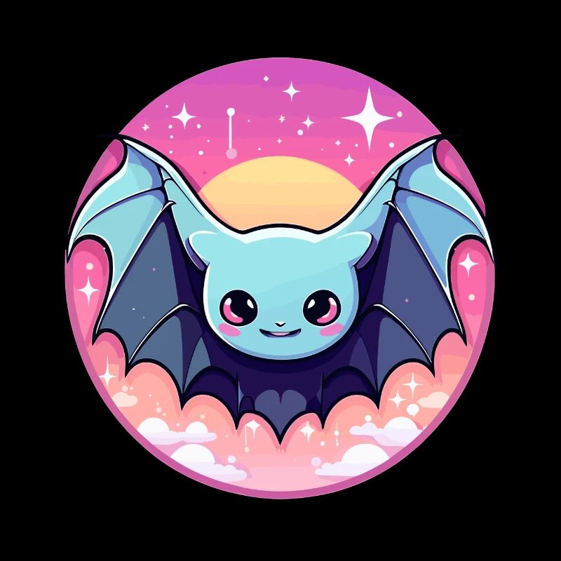 Fledermaus Illustration