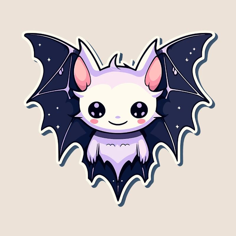 Fledermaus Illustration