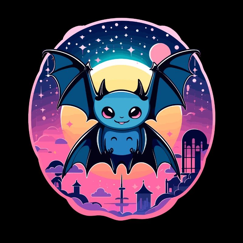 Fledermaus Illustration