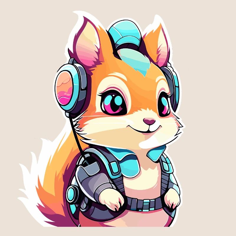 Squirrel Illustration