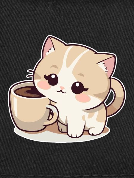 Cat with Coffee