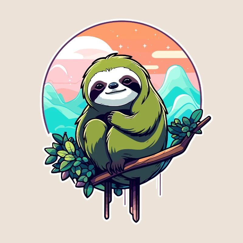 Dessin paresseux